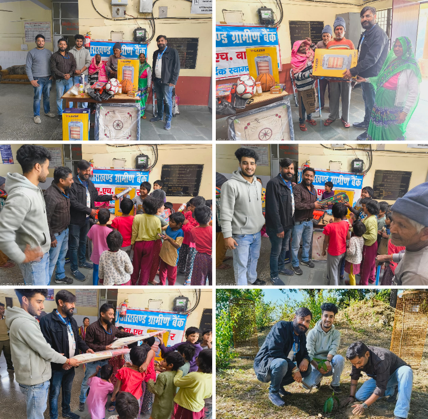 स्थापना सप्ताह पर किया जनसेवा कार्यक्रम