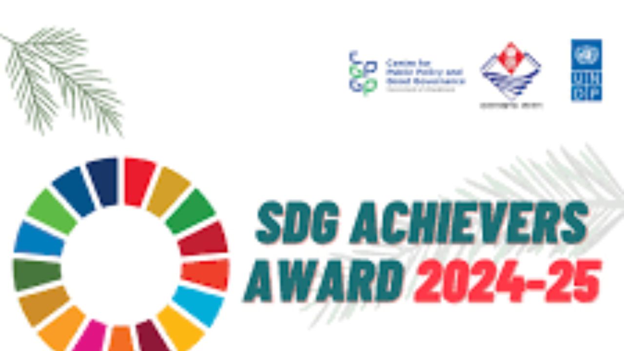 SDG Achiever Award 2024–25