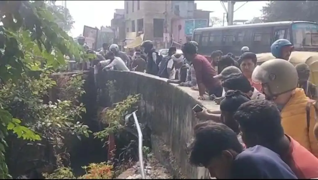 हल्द्वानी नहर हादसा: कॉलटैक्स में 45 वर्षीय व्यक्ति गिरा