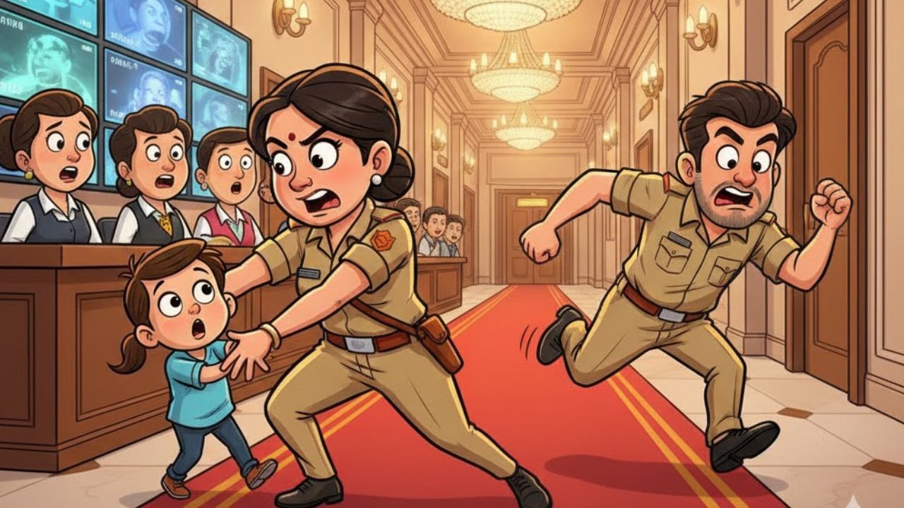 nainital-hotel-raid-420-warranty-woman-arrested-husband-fugitive