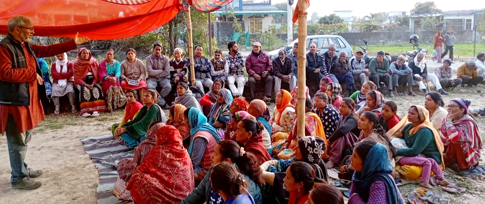 बागजाला में सड़क, पानी और सुरक्षा को लेकर गरजे ग्रामी