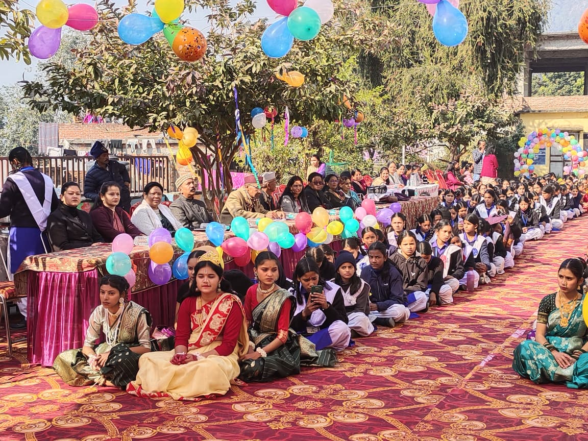 पीएम श्री विद्यालय बागेश्वर में वार्षिकोत्सव धूमधाम से संपन्