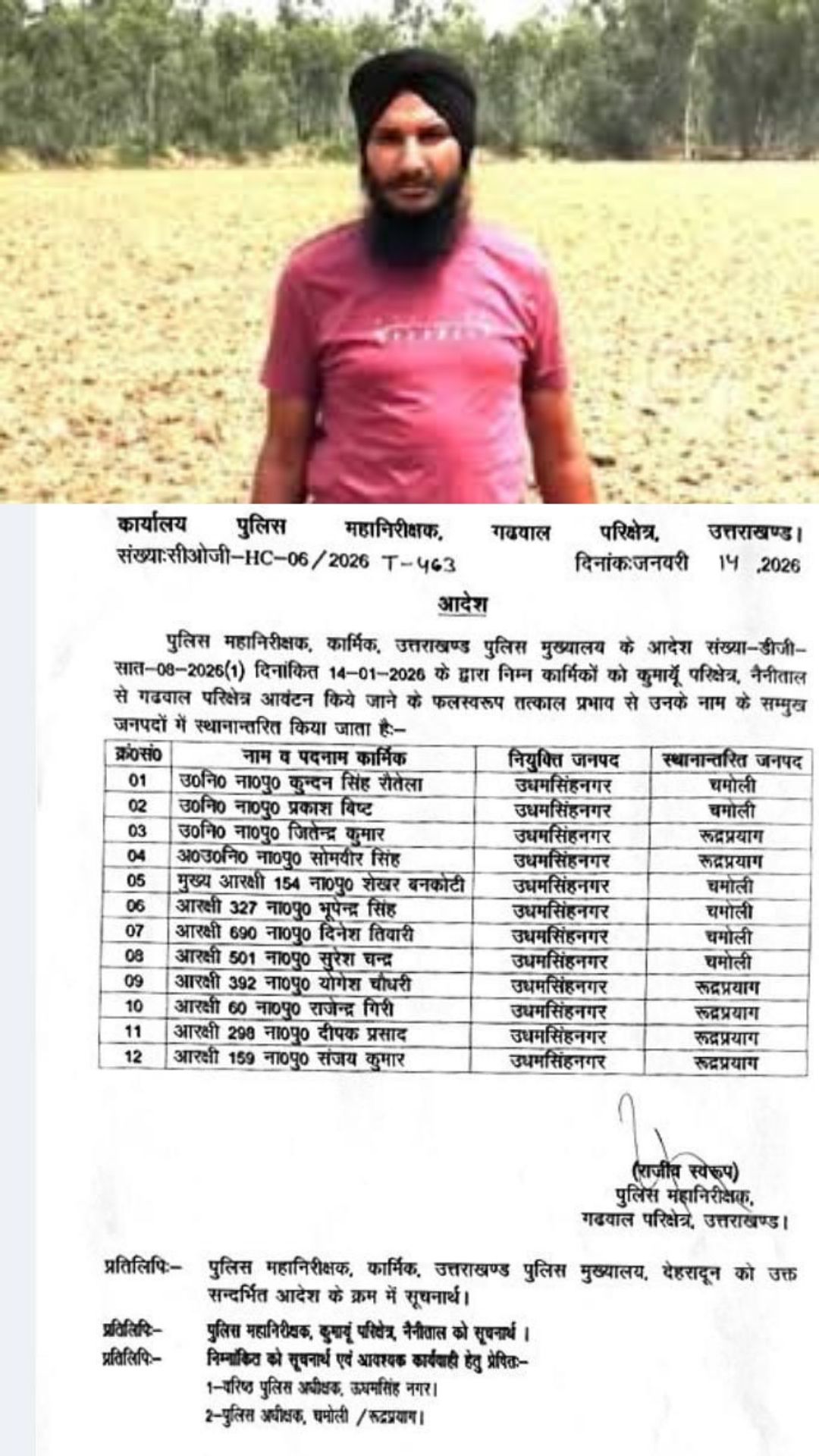 सुखवन्त सिंह आत्महत्या मामले में