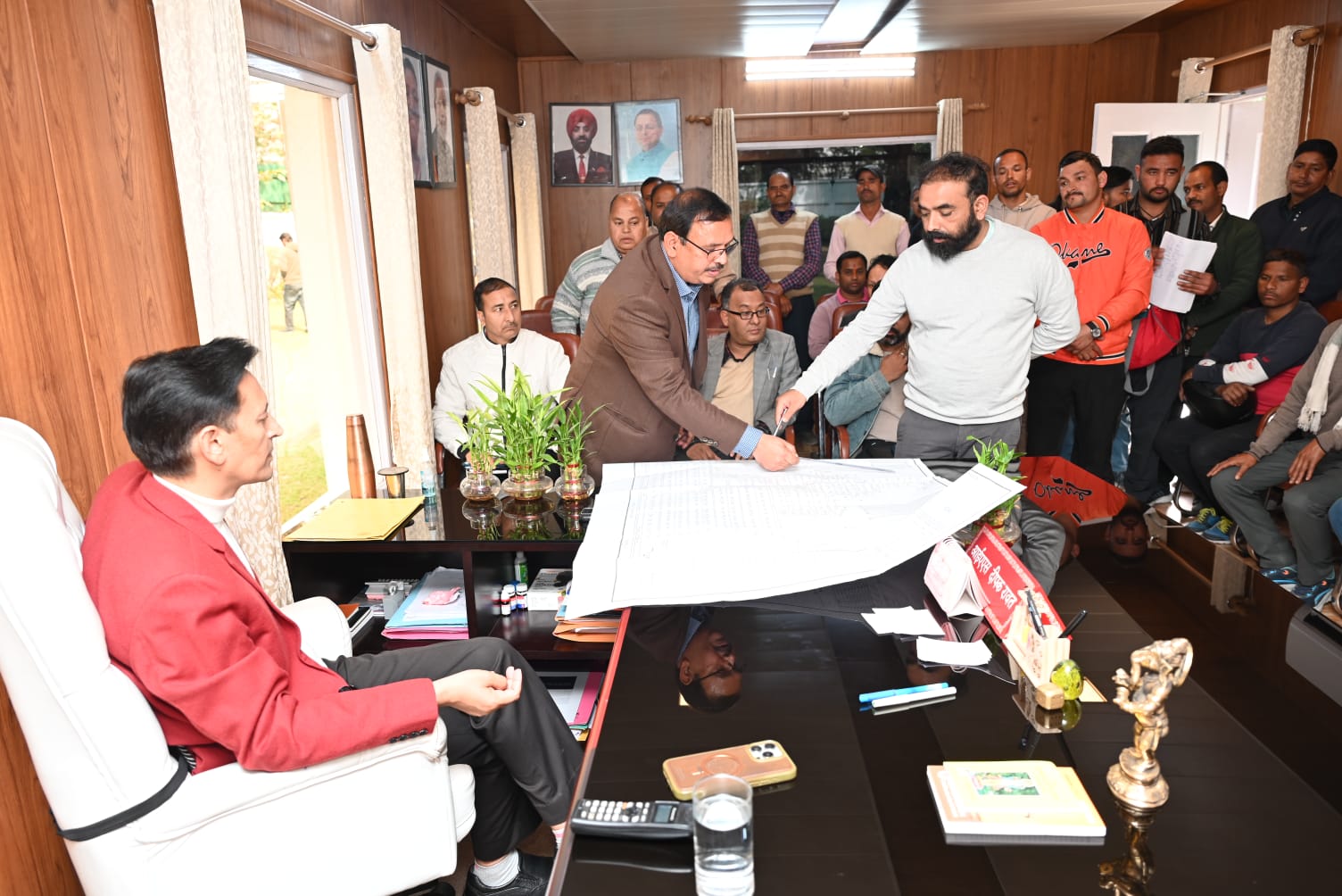 विधवा की जमीन