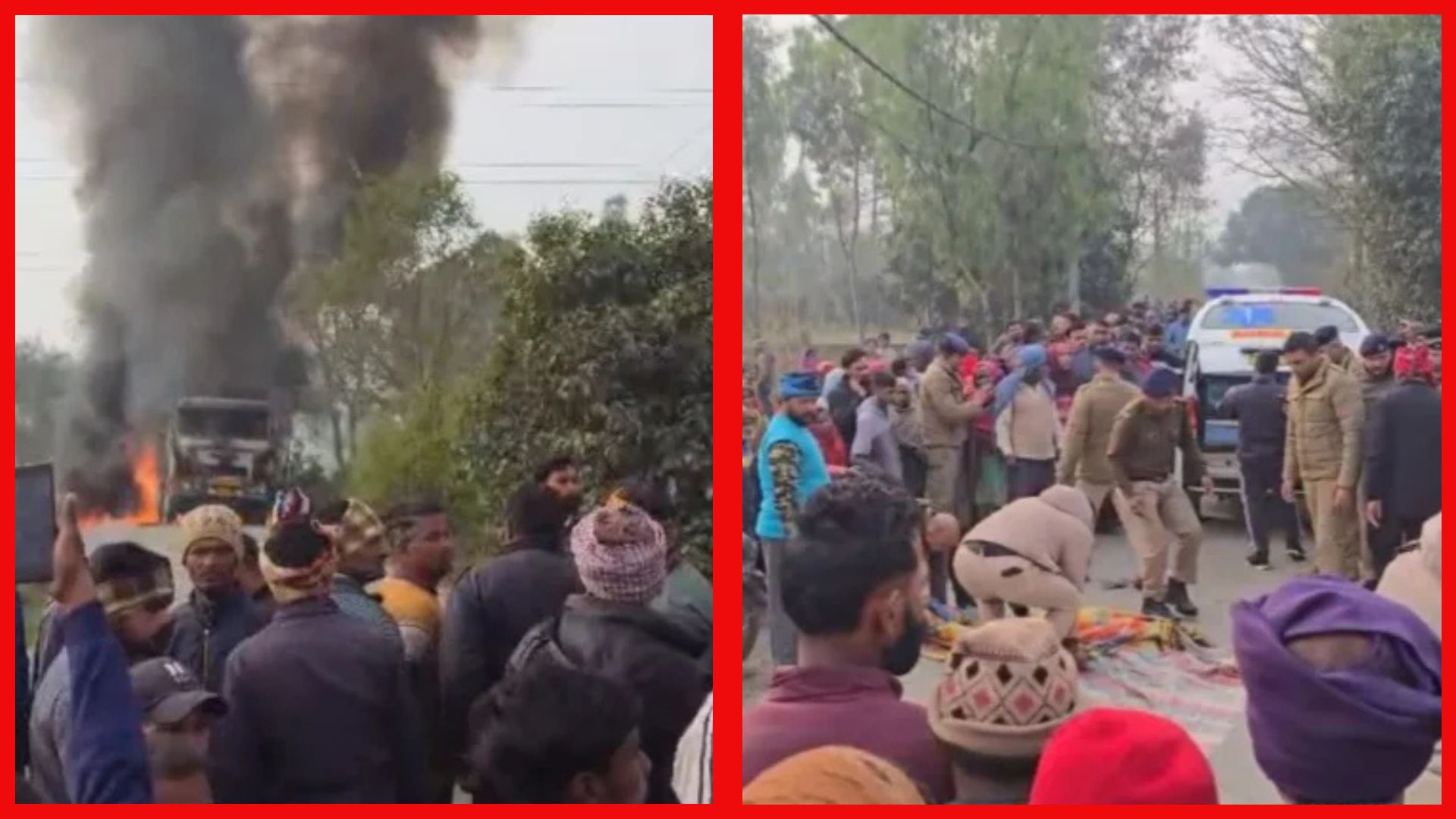 काशीपुर में खनन डंपर बना काल