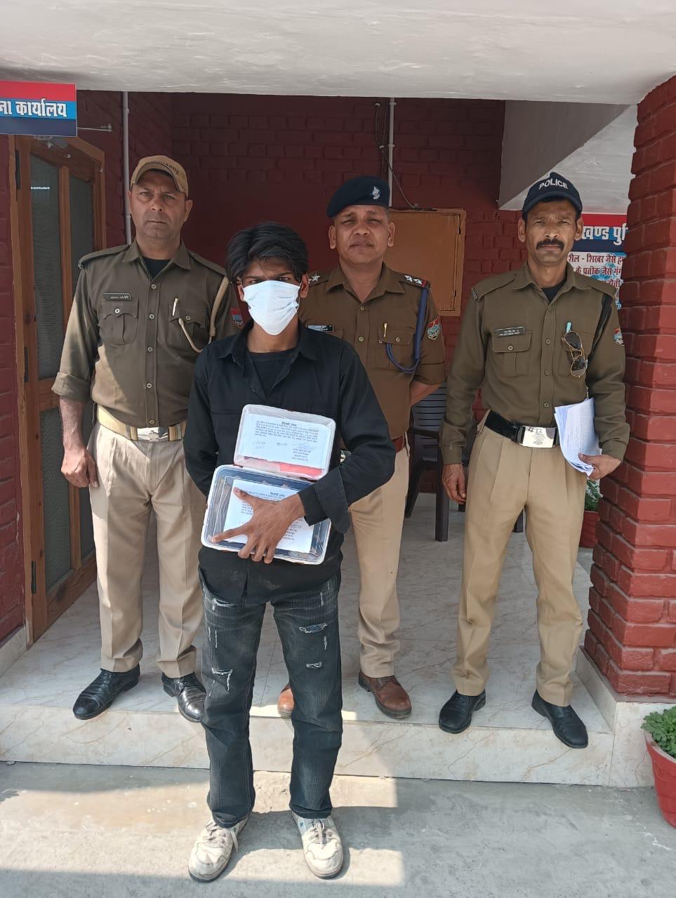 अटरिया माता मंदिर चोरी कांड का खुलासा