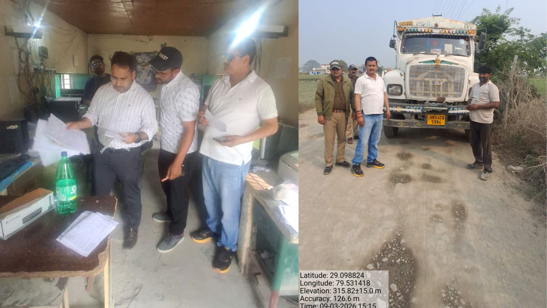 गौला में अवैध खनन