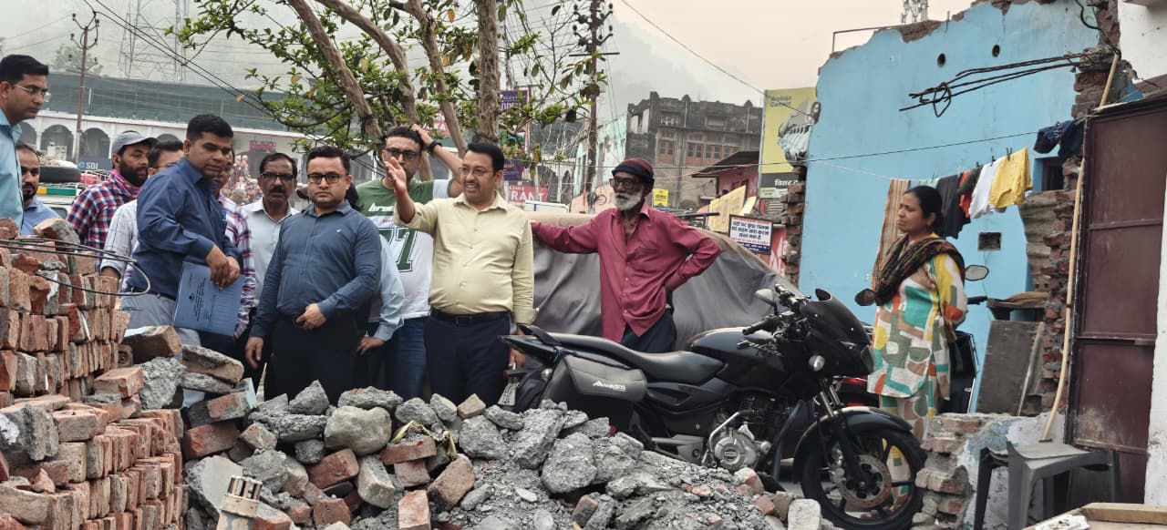 हल्द्वानी में सड़क चौड़ीकरण