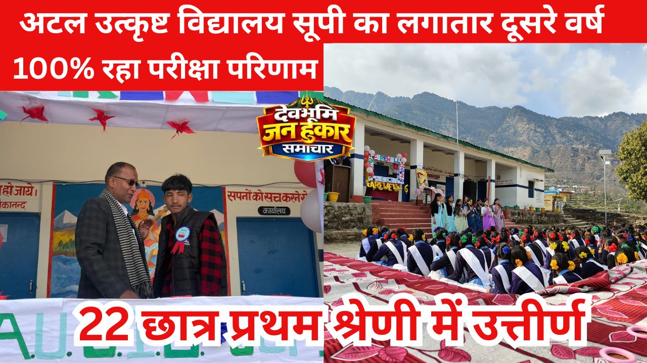 CBSE Intermediate Result GIC Supi Kapkot Bageshwar 100 Percent