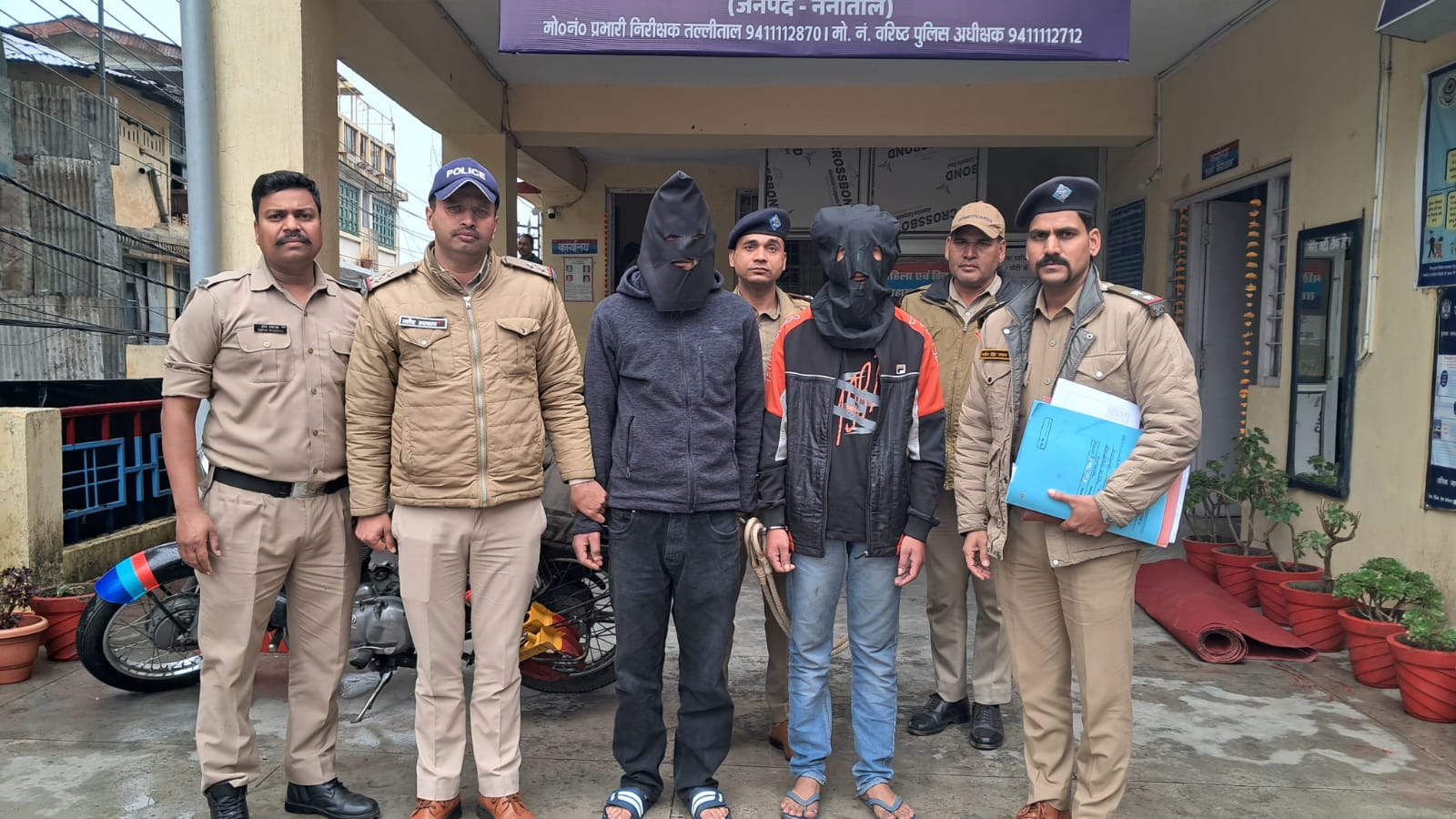 तल्लीताल पुलिस टीम की गिरफ्त में हत्या के आरोपी