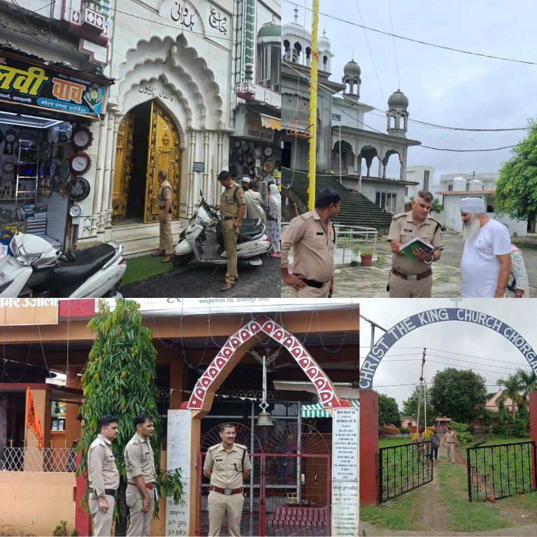 नैनीताल में एसएसपी डॉ. मंजूनाथ टीसी के निर्देश पर धार्मिक और सार्वजनिक स्थलों से लाउडस्पीकर हटाती पुलिस टीम
