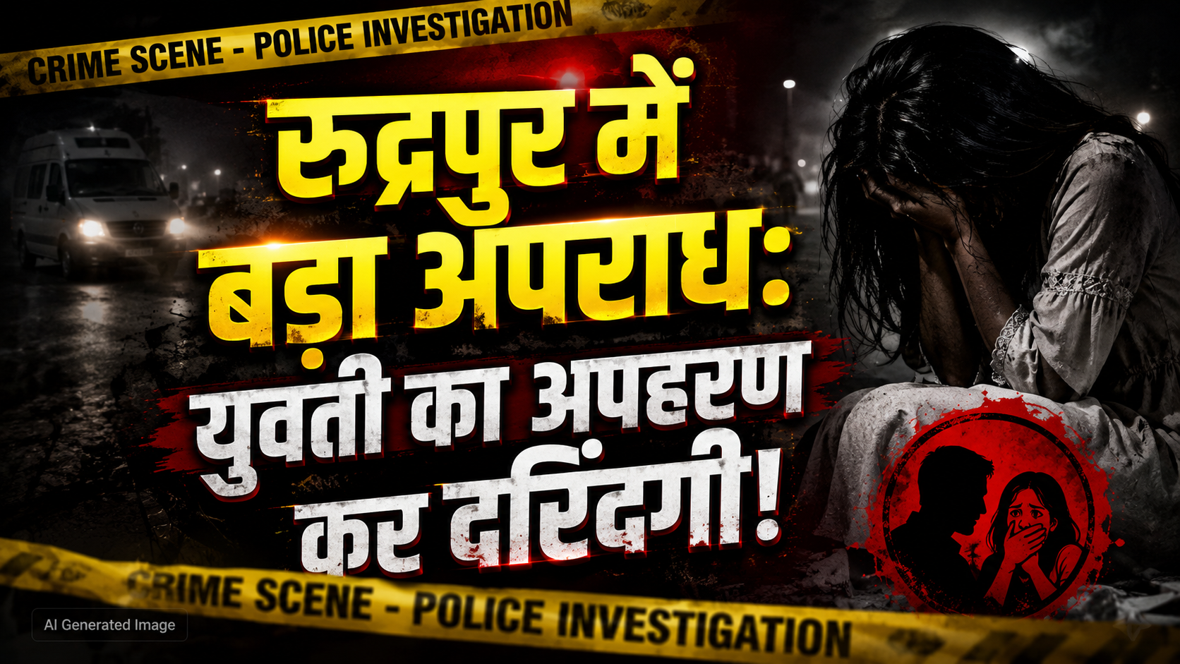 रुद्रपुर सिडकुल युवती अपहरण एवं सामूहिक दुष्कर्म