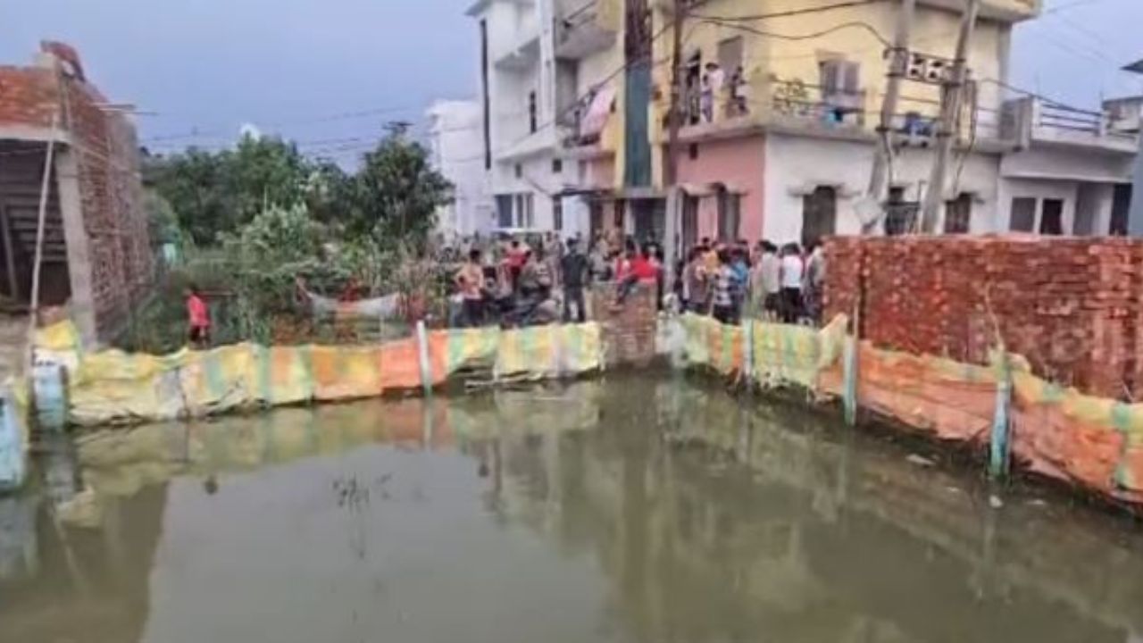 खाली प्लॉट में भरे पानी में डूबने से 2 मासूमों की मौत