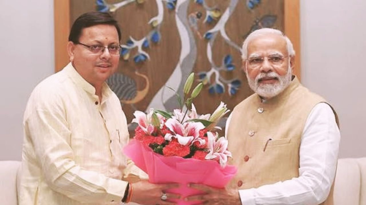 CM Pushkar Singh Dhami Thanking PM Modi for 1244 Crore Fund