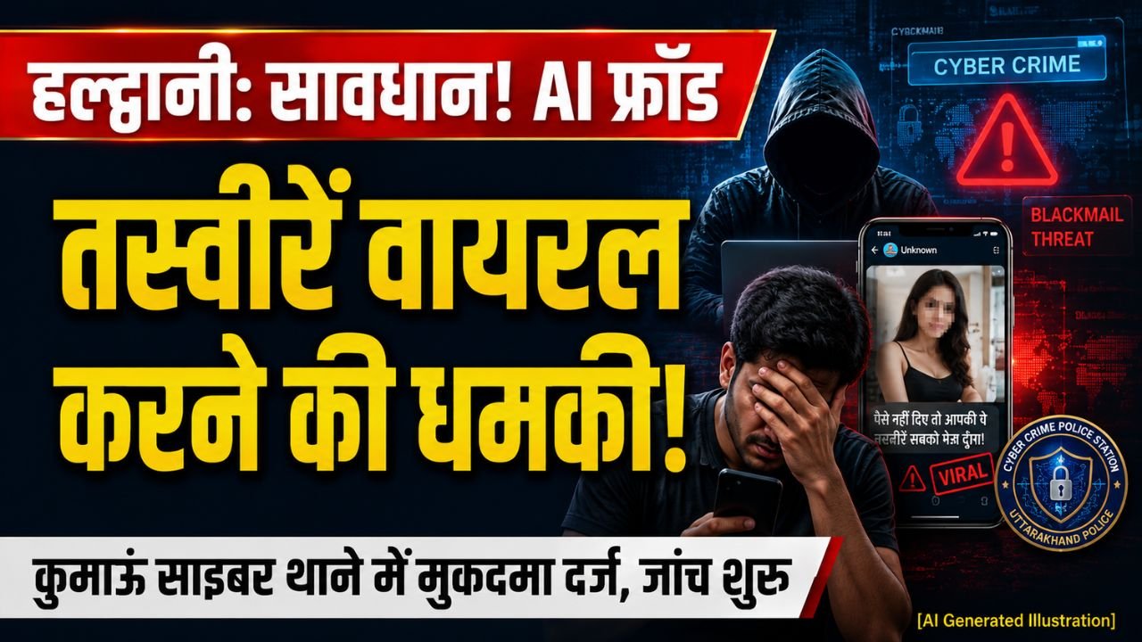 Haldwani Cyber Crime Police Station Mukhani Investigating AI Photo Blackmailing