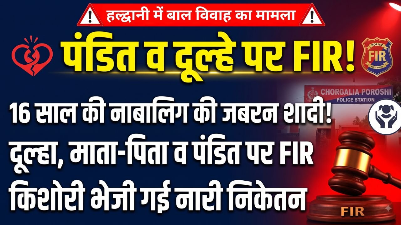 Chorgalia Police Station Haldwani Investigating Child Marriage Case Under Prohibition Act
