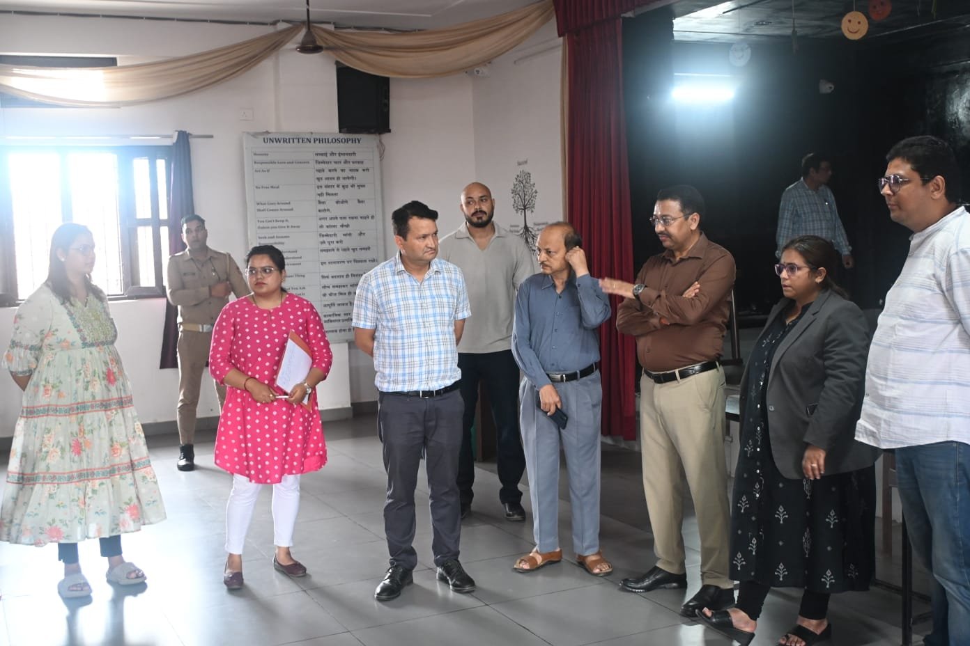 DLSA Nainital Secretary Parul Thapliyal and City Magistrate AP Bajpai Inspecting Rehab Center in Haldwani