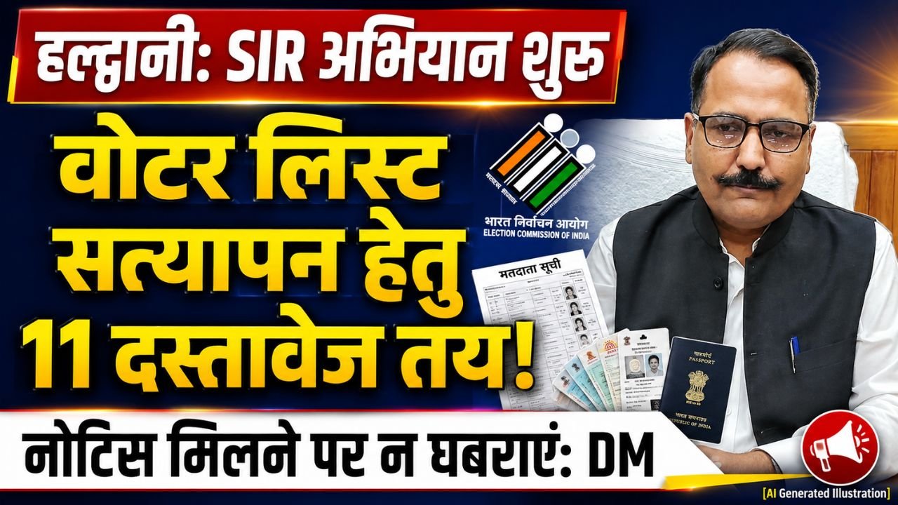 Nainital Election Commission Officials Verification Campaign Haldwani