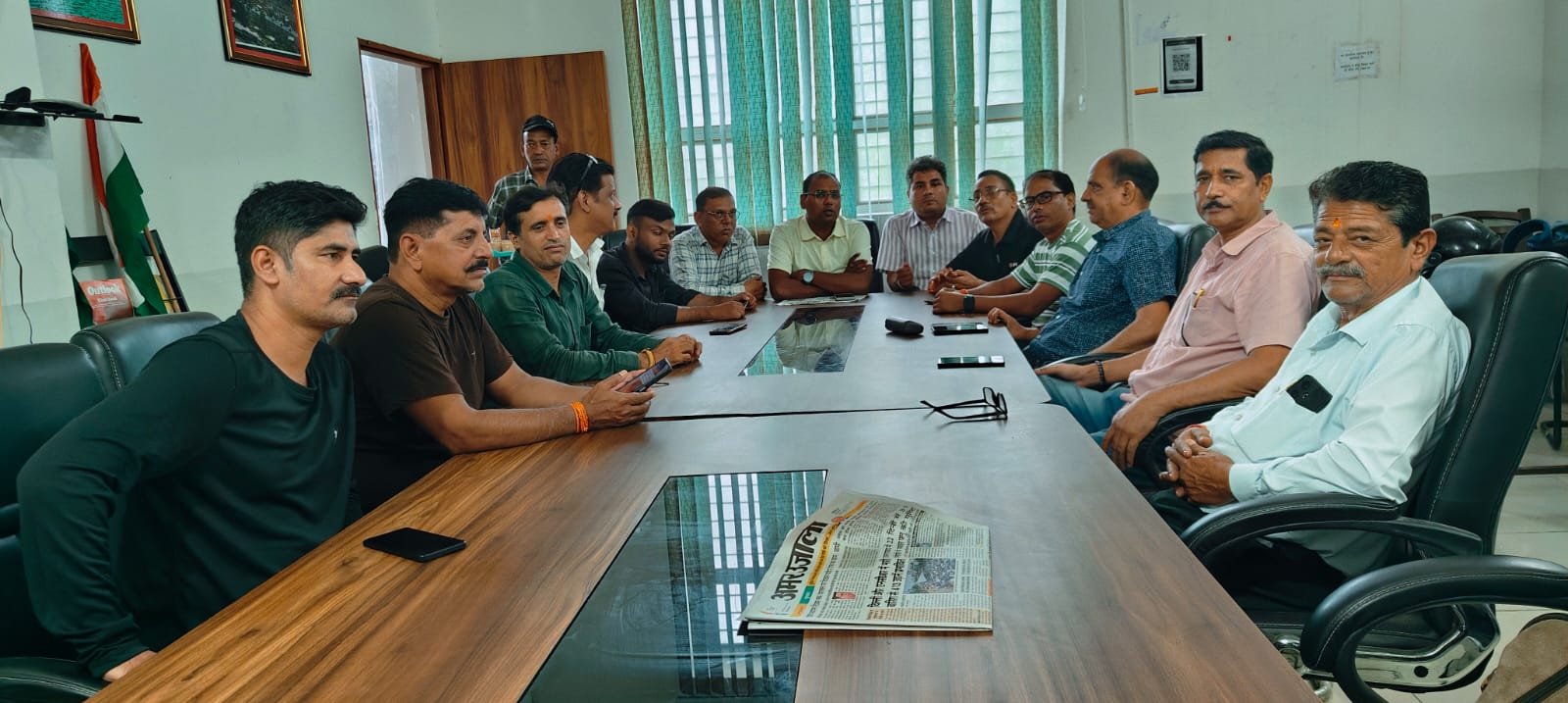 News Portal Editors And Himalayan Digital Media Association Members In Haldwani Meeting