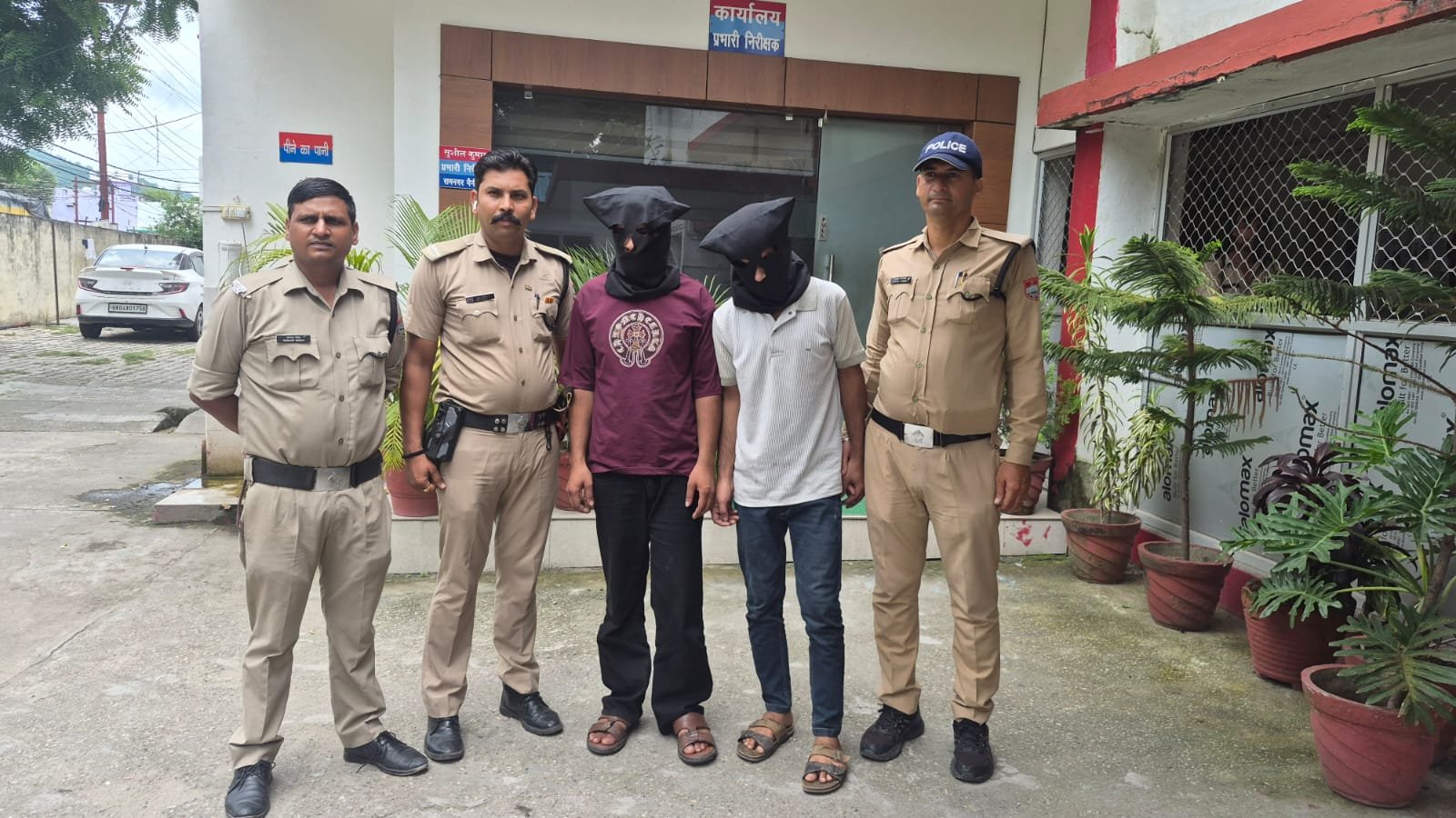 Ramnagar Police Station Team Seized Gowansh Meat Tools and Arrested Accused