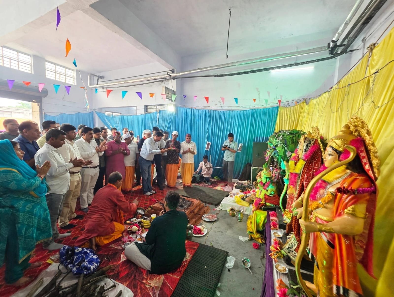 Uttarakhand Cooperative Concept Representing Vishwakarma Jayanti At Aanchal Milk Plant Lalkuan