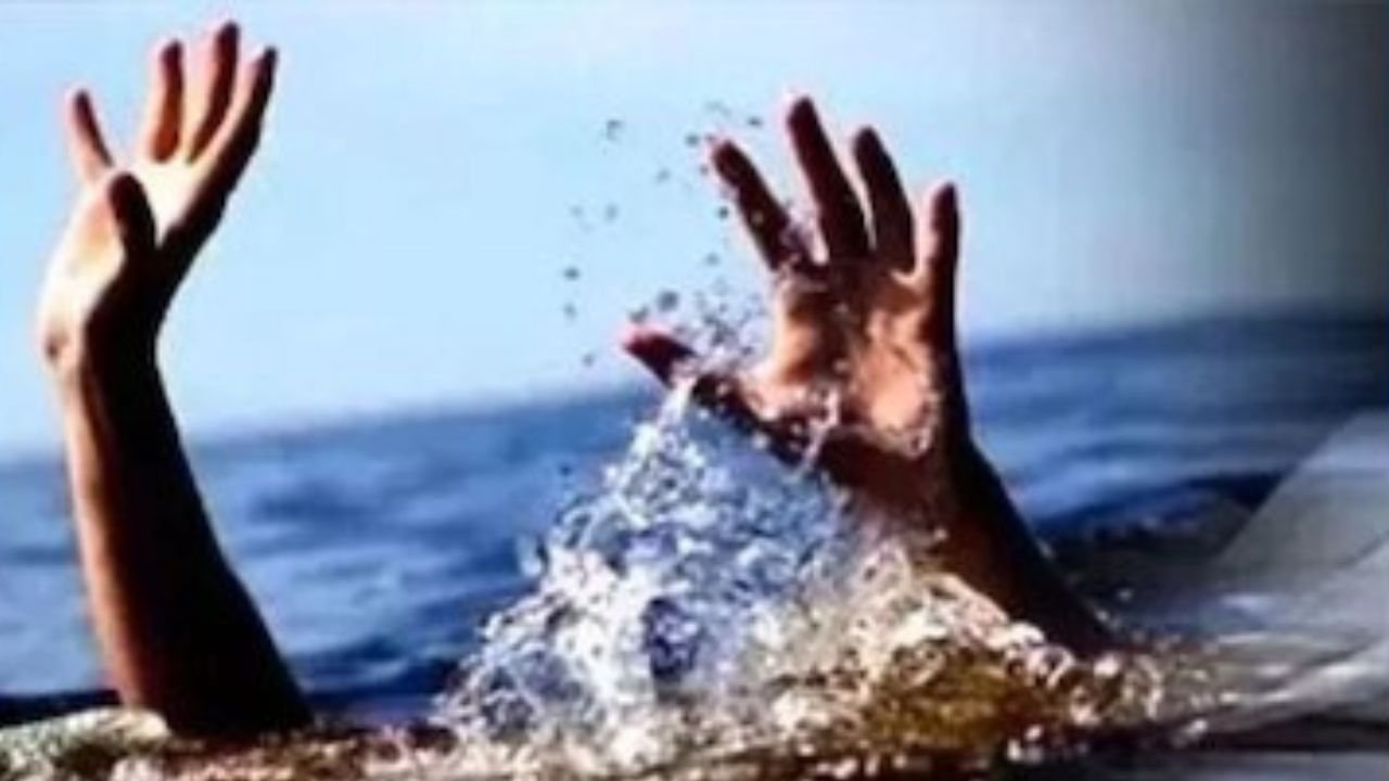 Uttarakhand Accident Concept Representing Saryu River Body Recovery In Almora