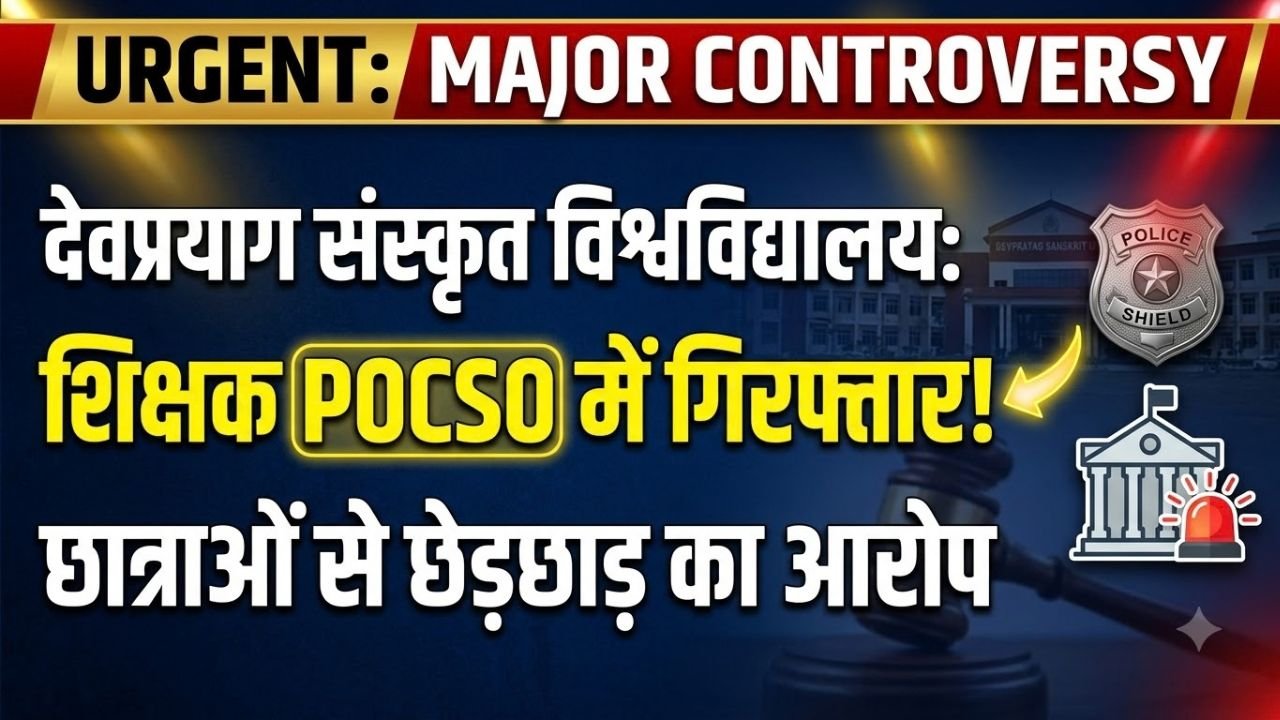 Uttarakhand Crime Concept Representing University Molestation Case In Devprayag Tehri Garhwal