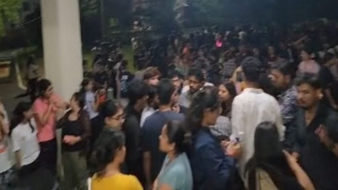 Uttarakhand Campus Concept Representing Doon University Mess Food Protest