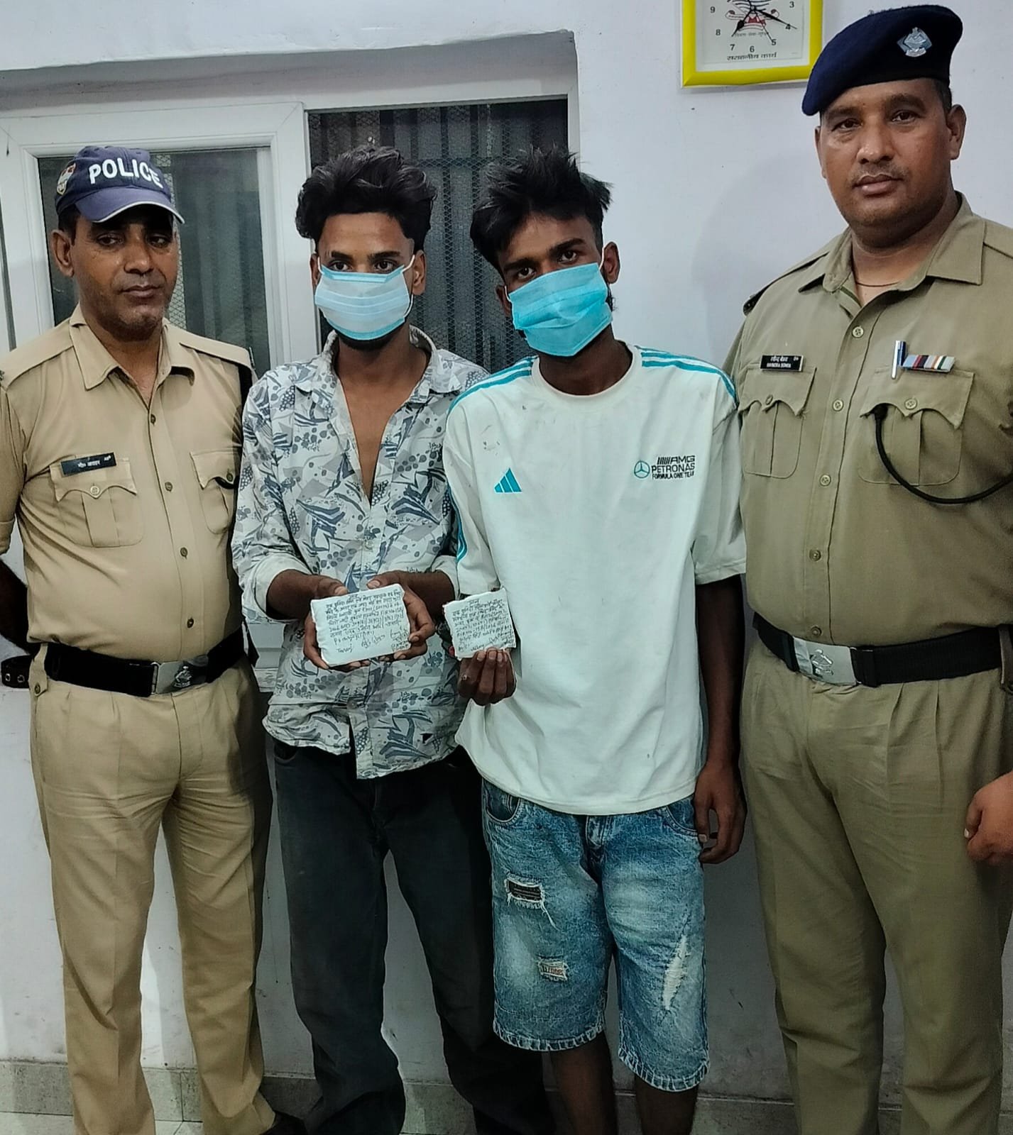 Uttarakhand Crime Concept Representing Purse Snatching Arrest In Haldwani