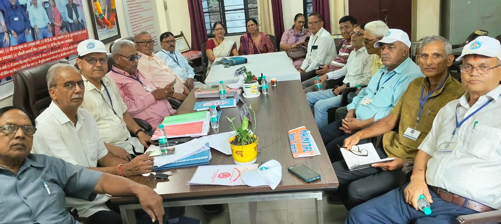 Uttarakhand Social Concept Representing Senior Citizens Meeting In Haldwani