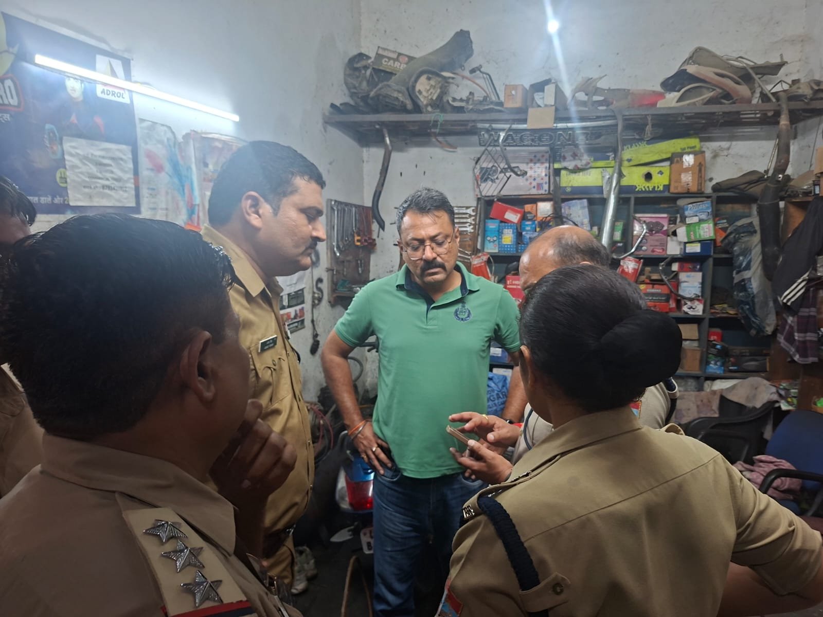 Uttarakhand Crime Concept Representing Murder Case In Haridwar Bahadarpur
