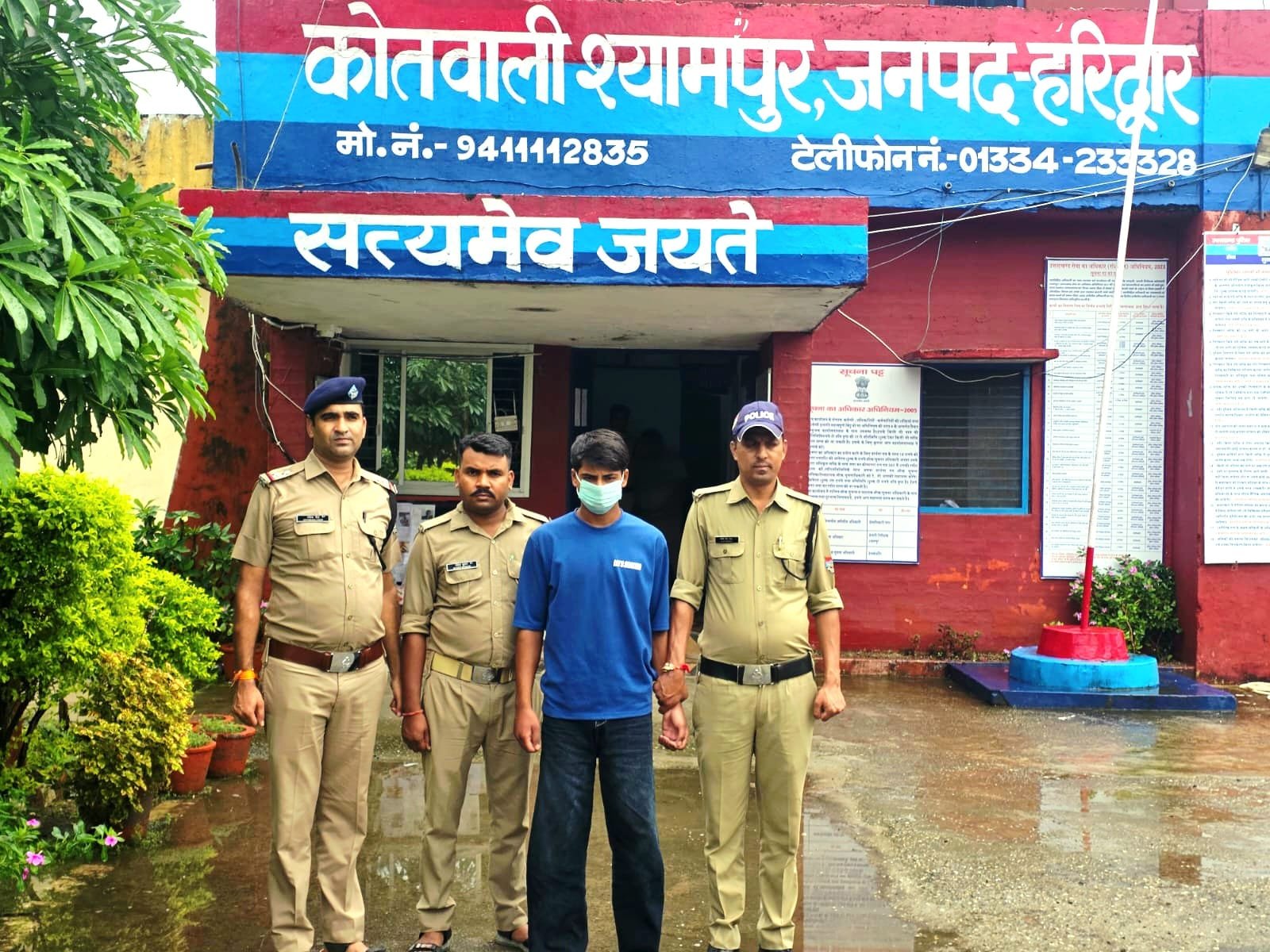 Uttarakhand Police And Cyber Crime Team Representing Magadh Cyber Gang Busted In Haridwar