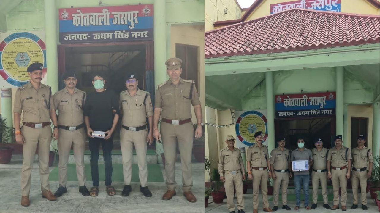 Uttarakhand Crime Concept Representing Anti Drugs Operation By Jaspur Police