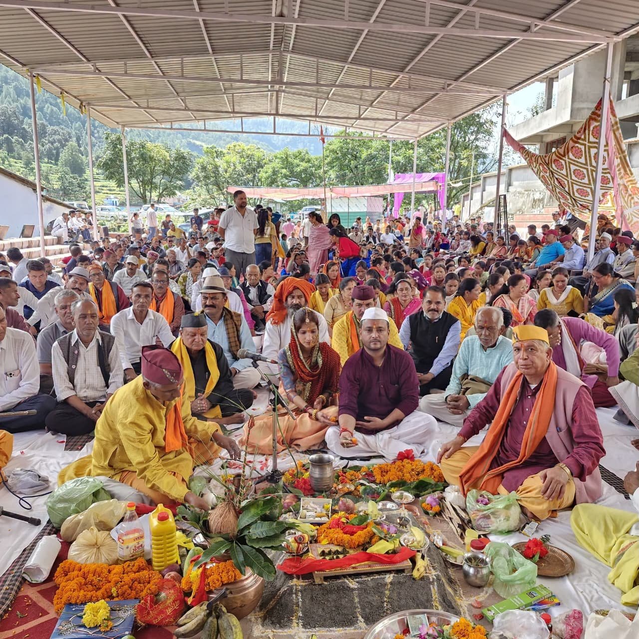 Uttarakhand Political Concept Representing PM Modi And CM Dhami Birthday In Kapkot
