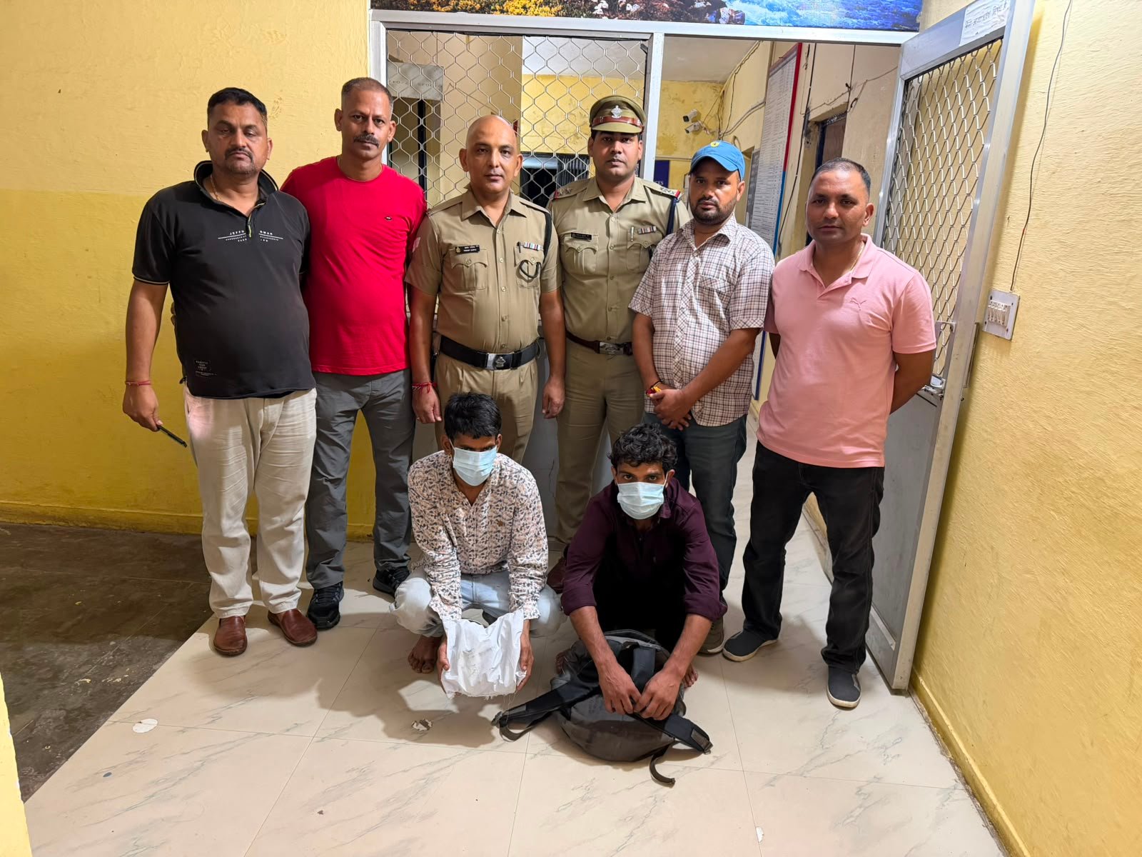 Uttarakhand Crime Concept Representing Charas Seizure By Kathgodam Police And STF