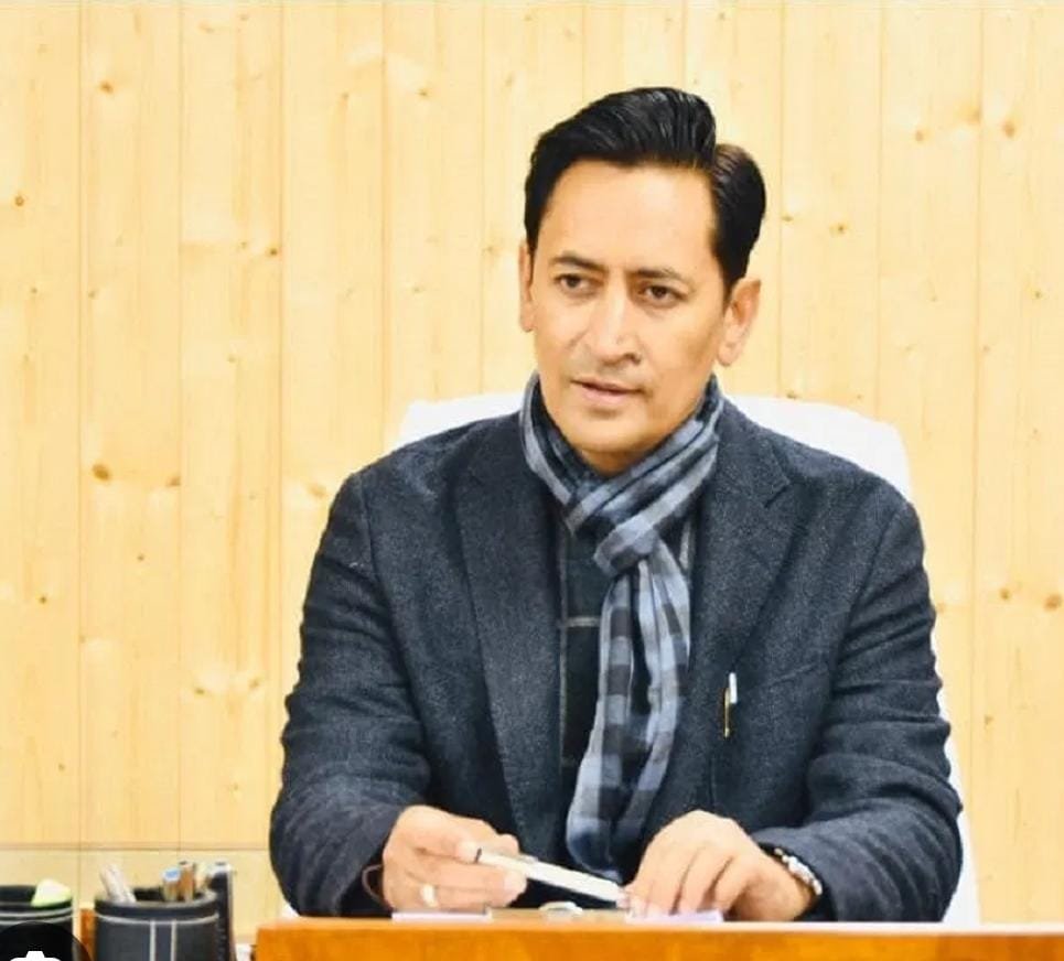 Uttarakhand Administrative Concept Representing Kumaon Commissioner Deepak Rawat Meeting