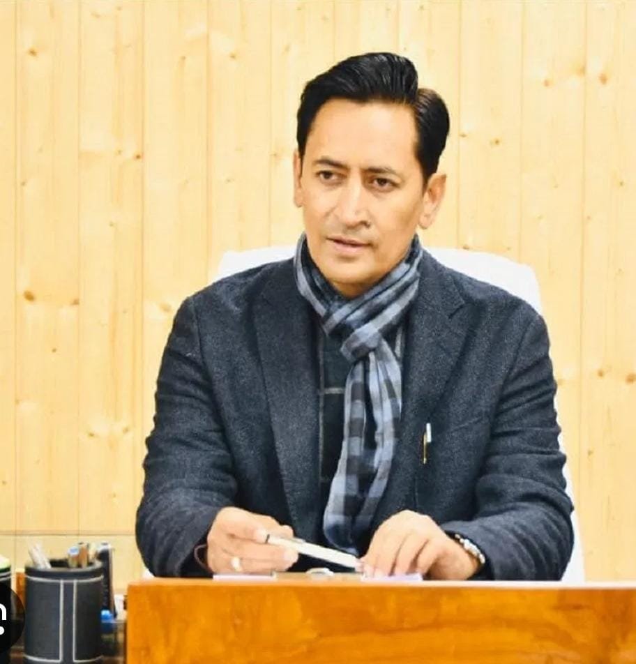 Uttarakhand Administrative Concept Representing Commissioner Deepak Rawat Street Light Directives