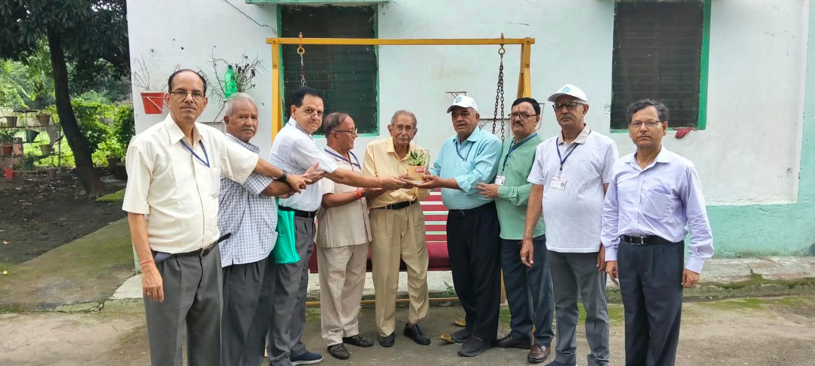 Uttarakhand Positive Concept Representing Scientist Mohan Chandra Joshi In Haldwani