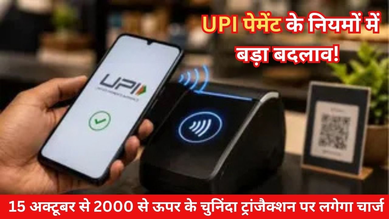 Digital Payment Concept Representing UPI New Rules And MDR Charges