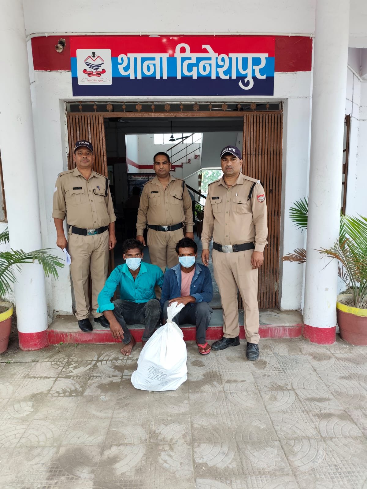 Uttarakhand Crime Concept Representing School Theft Arrest and Recovery in Dineshpur