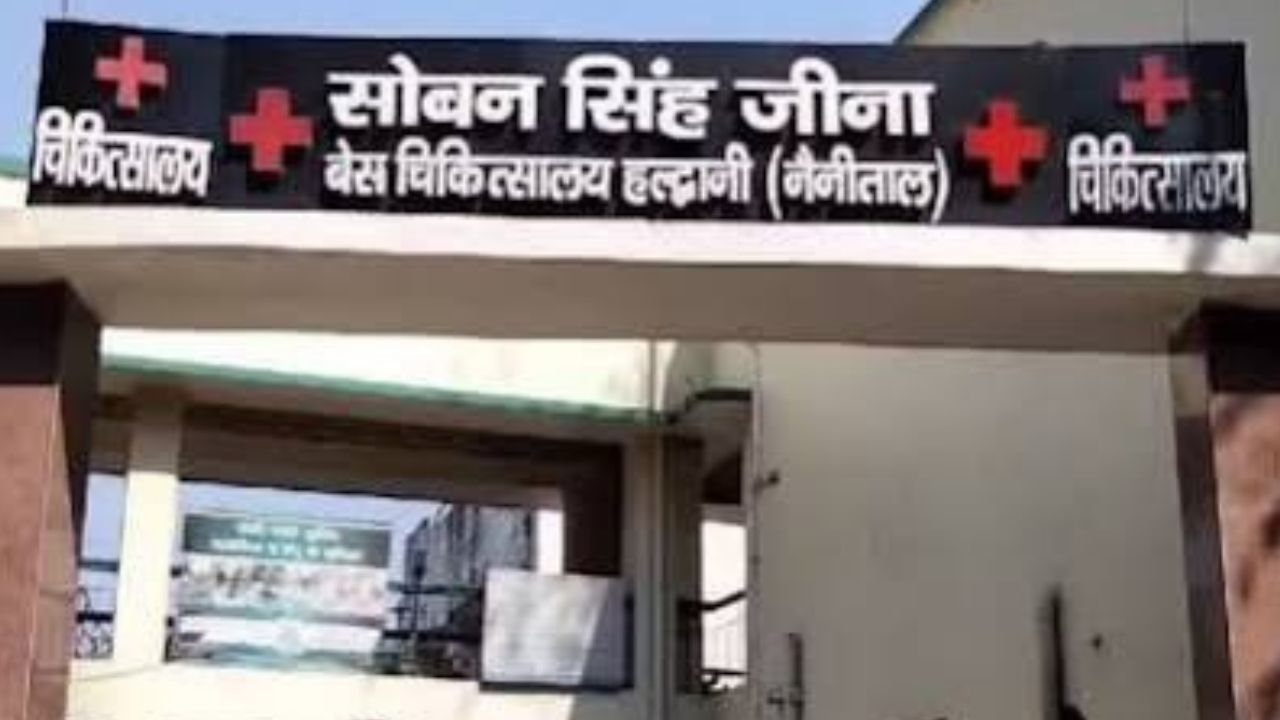 Uttarakhand Crime Concept Representing Police Search and Hospital Escape in Haldwani