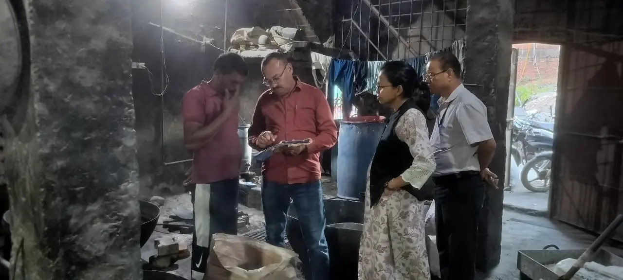 Uttarakhand Health Concept Representing Food Safety Department Raid and Godown Inspection in Haldwani