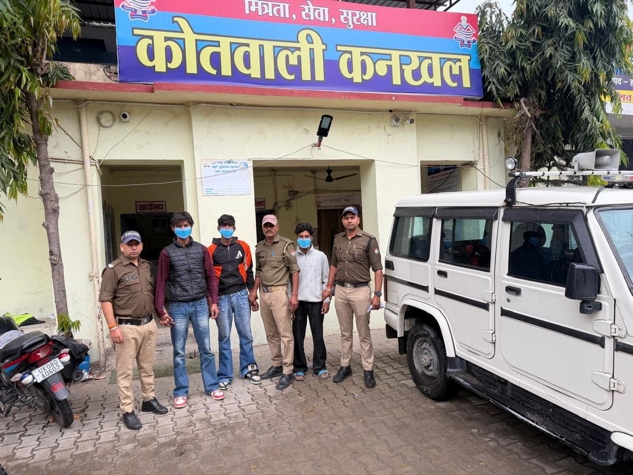 Uttarakhand Crime Concept Representing Police Operation Prahhar and Firing Case Investigation in Haridwar