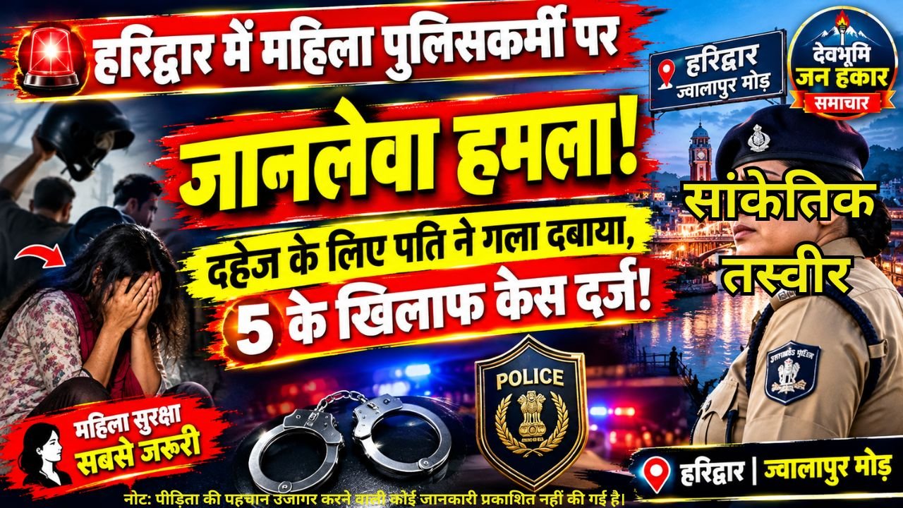 Uttarakhand Crime Concept Representing Police FIR and Dowry Harassment Case in Haridwar Jwalapur