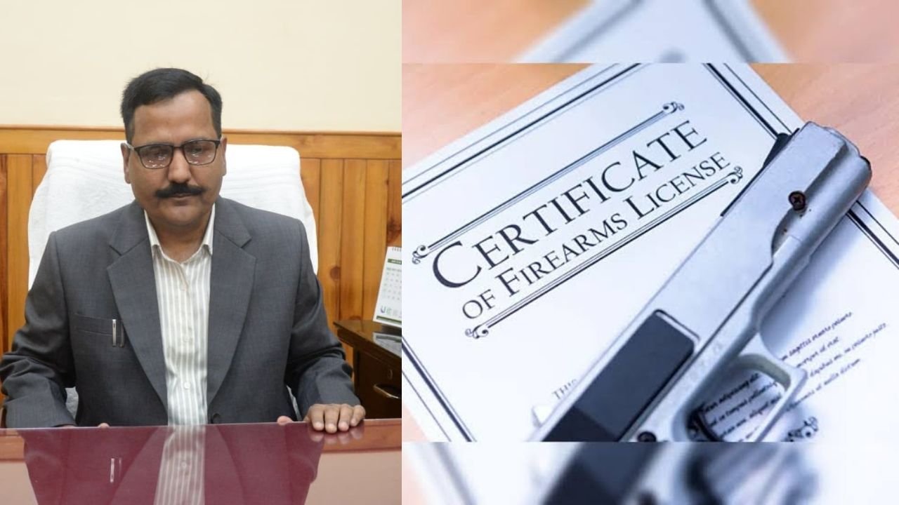 Uttarakhand Administration Concept Representing District Magistrate Court Action and Gun License Cancellation in Nainital