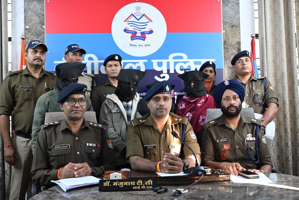 Uttarakhand Crime Concept Representing Dowry Murder Investigation and Arrest in Ramnagar