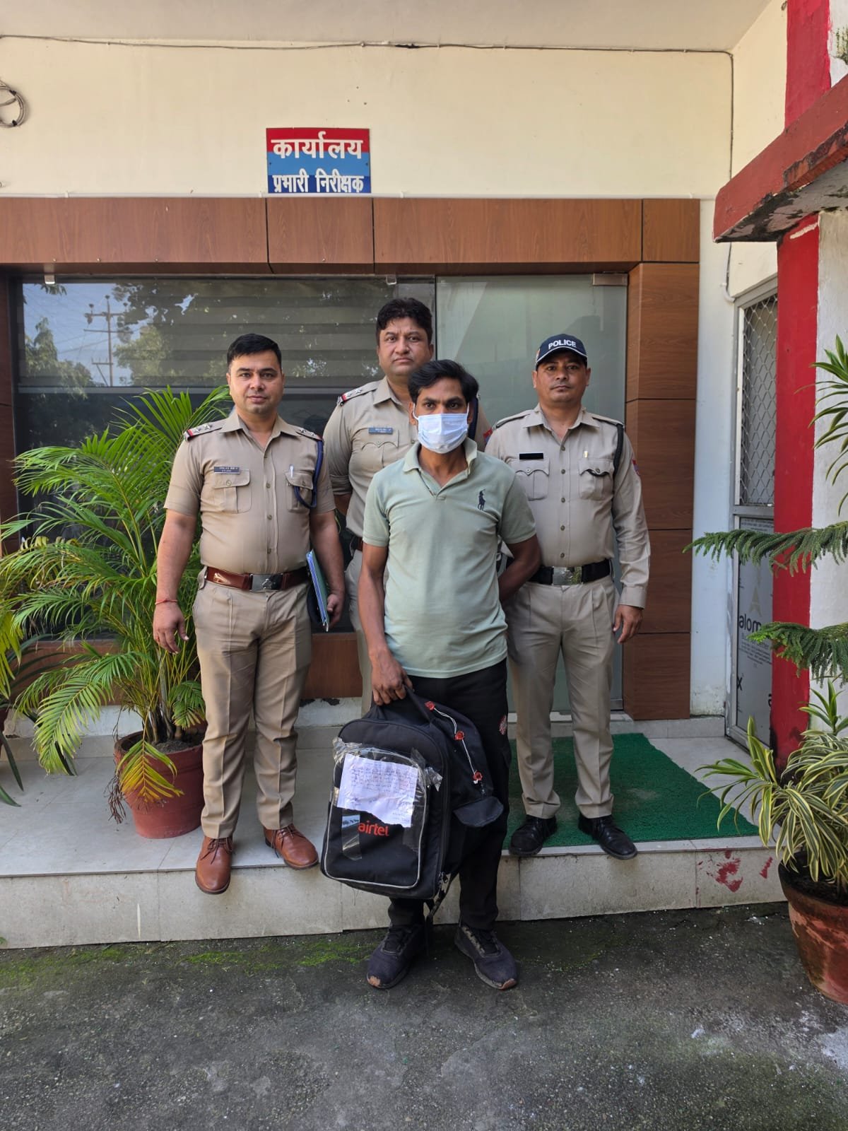 Uttarakhand Crime Concept Representing Burglary Case Solved and Police Arrest in Ramnagar Nainital