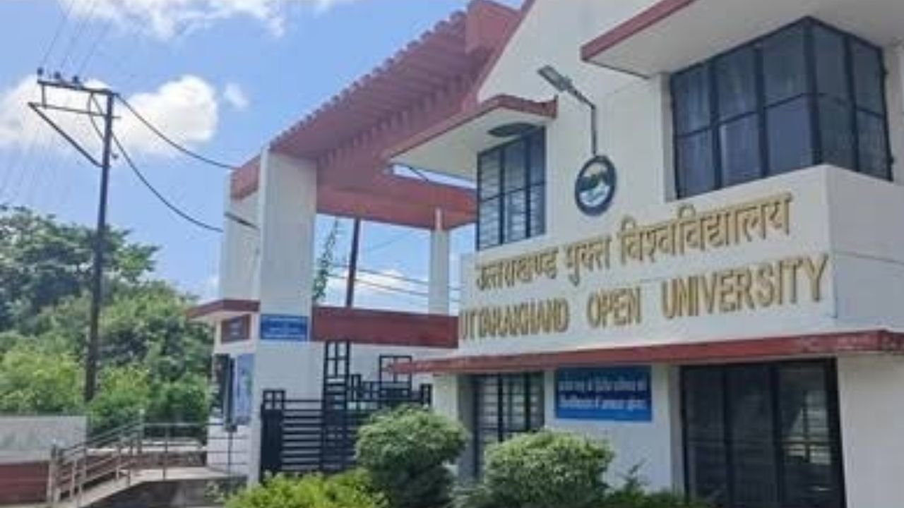 Uttarakhand Education Concept Representing Open University Admission Extension and Haldwani Campus
