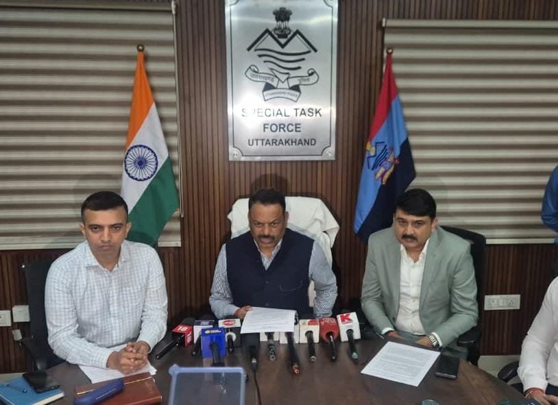 Uttarakhand Cyber Crime Concept Representing STF Operation and Child Protection in Haldwani Nainital