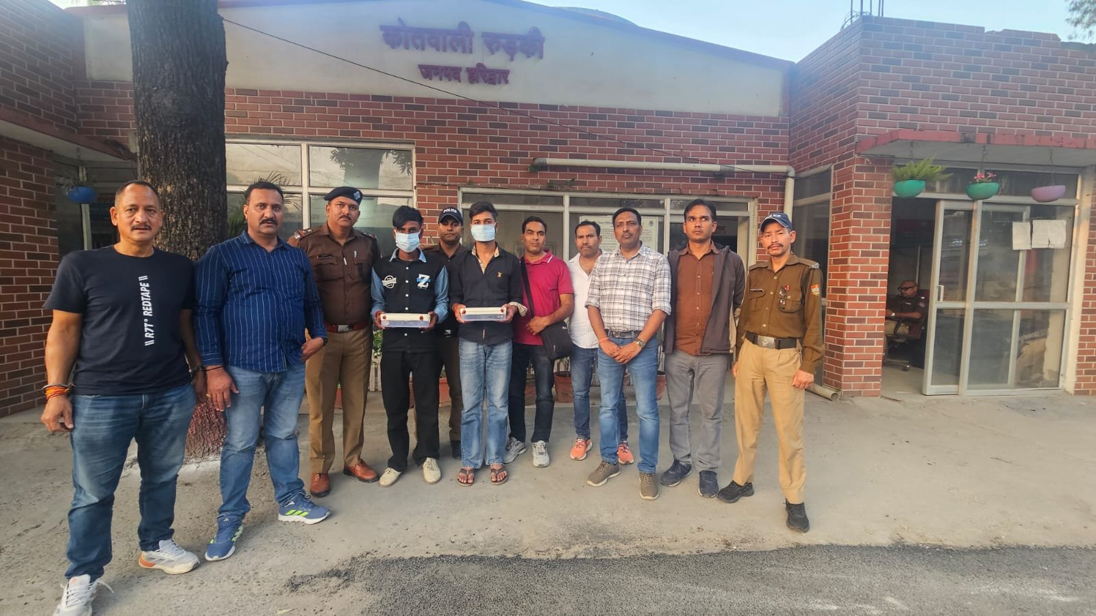 Uttarakhand Crime Concept Representing STF Arrest and Illegal Arms Seizure in Roorkee Haridwar